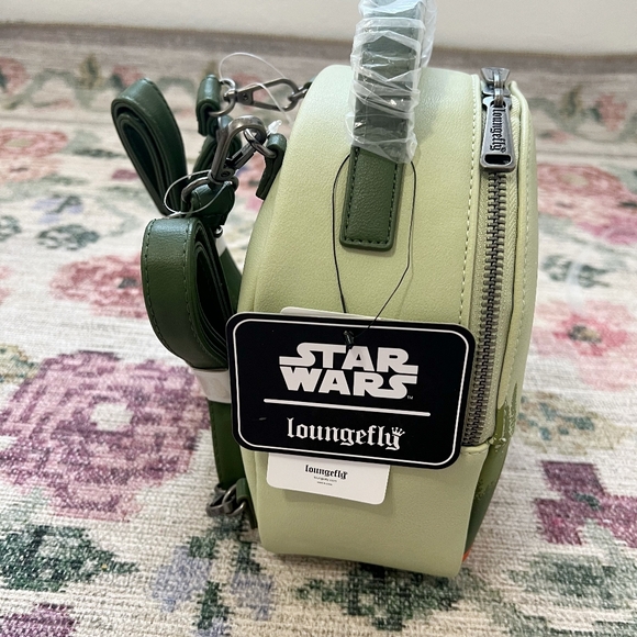 NWT Loungefly Star Wars Endor Convertible Mini Backpack - Picture 7 of 12
